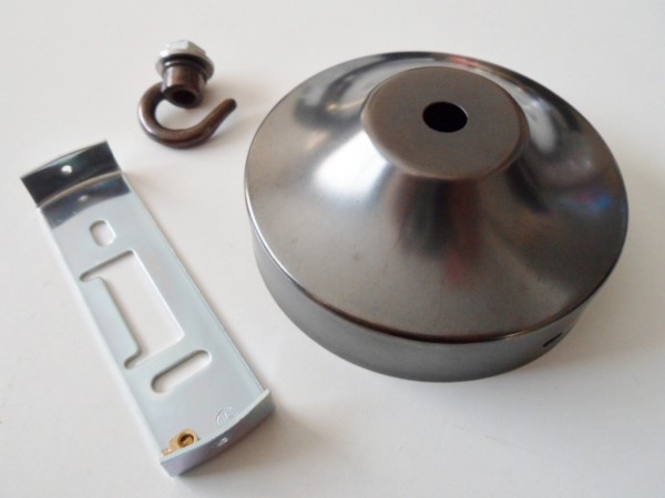 chandelier ceiling rose with open hook and bracket