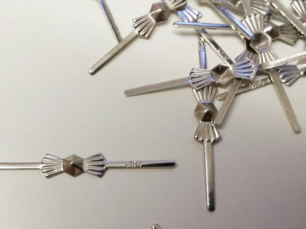 Chrome chandelier clasps clips 