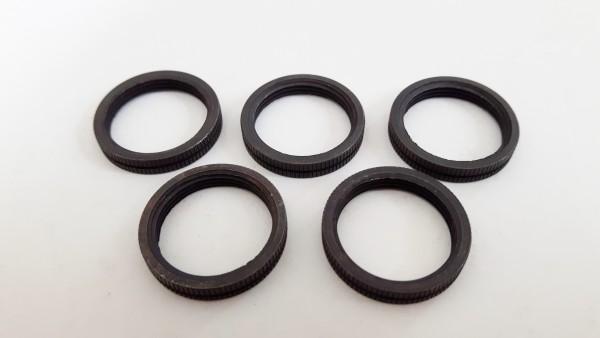 B15 SMALL BAYONET shade rings BRONZE 23mm width external 18mm width internal