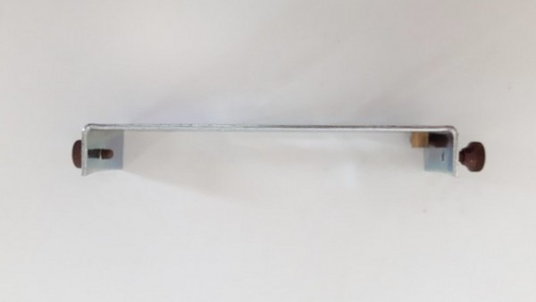 FIXING STRAP CEILING BRACKET WITH AGED BRASS SCREWS TO FIT 100MM DIAMETER ROSE