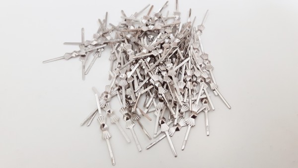 Chrome chandelier clasps clips 