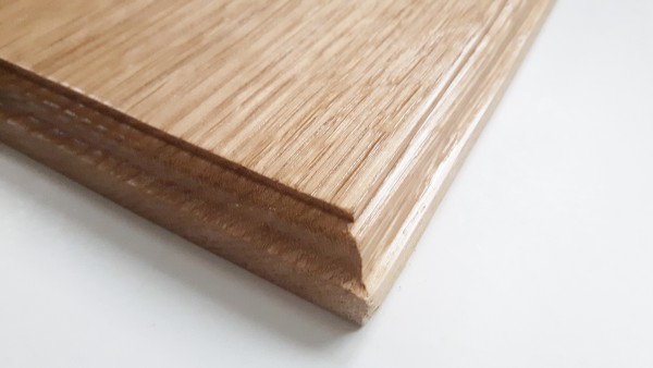 Square ceiling pattress manufactured from Oak. Approx. width 150mm