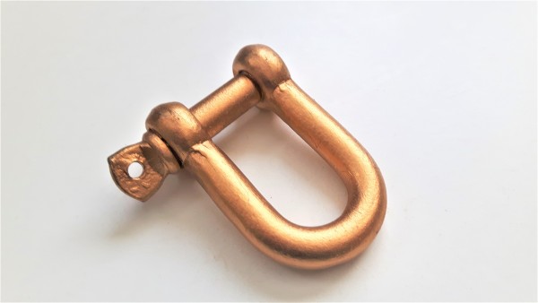 Hand Painted - Gilded And Varnished D Shaped Shackle .. Select Your Finish