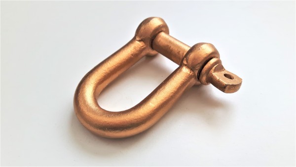 Hand Painted - Gilded And Varnished D Shaped Shackle .. Select Your Finish