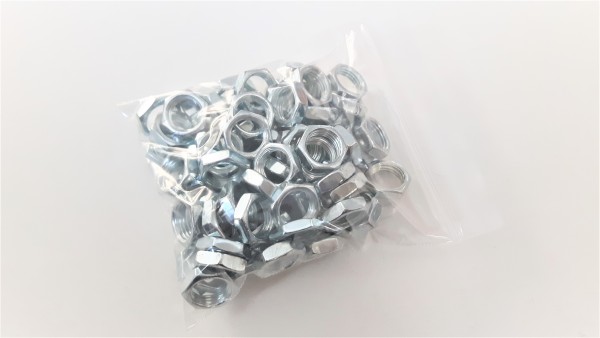 M10 METRIC THREADED NUTS - PACK OF 10