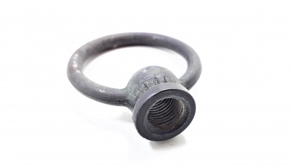 chandelier dark bronze hook closed brass loop 10mm thread 42mm