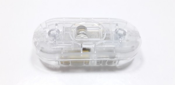 Inline lamp slide switch light switch 2 core clear