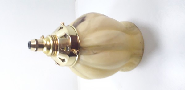 Lamp Shade With Brass Gallery and B22 Lamp Holder