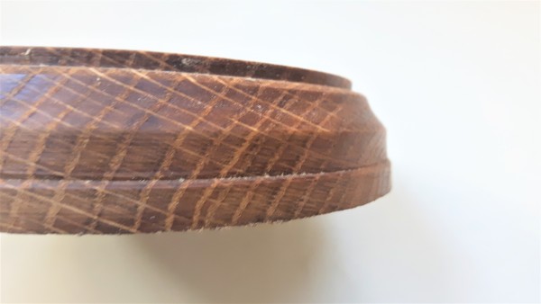 Wooden Ceiling Pattress Manufactured From Oak Medium Size