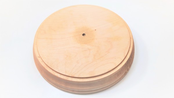 Round hardwood Ash pattress 150mm width