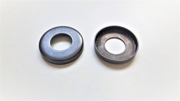 Chandelier Brass Pressed Washer in Dark Bronze Finish 10mm Centre Hole