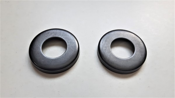 Chandelier Brass Pressed Washer in Dark Bronze Finish 10mm Centre Hole