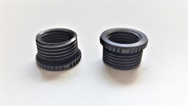 SOLID BRASS REDUCERS DARK BRONZE PACK OF 2 half inch male to 10mm female