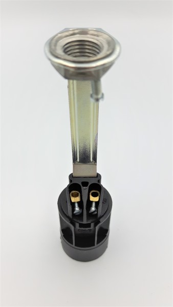 LAMP HOLDER WITH STEM - SES E14 - BLACK TOTAL HEIGHT 100MM pack of 5