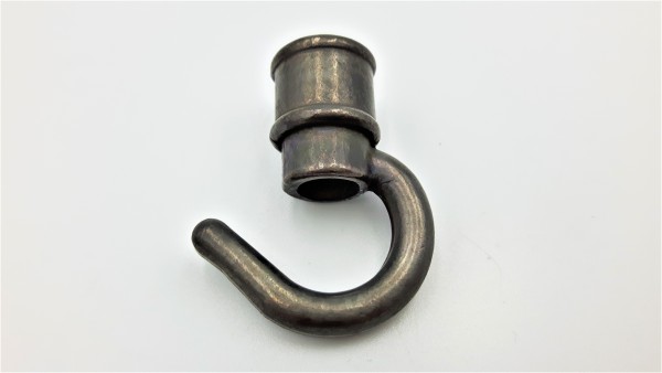 chandelier hook open hook dark bronze effect 10mm thread female