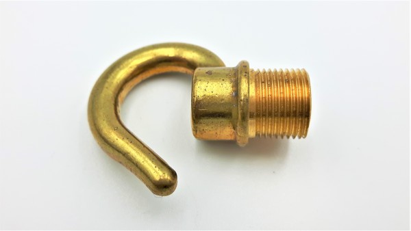 chandelier hook open hook brass half inch male thread