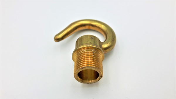 chandelier hook open hook brass half inch male thread