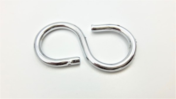 Chrome S Hook  Closed Type 10kgs Max Load 3 pack