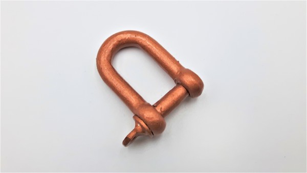 Hand Painted - Gilded And Varnished D Shaped Shackle .. Select Your Finish