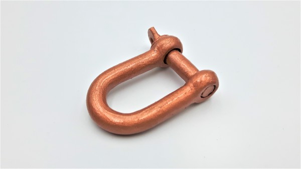 Hand Painted - Gilded And Varnished D Shaped Shackle .. Select Your Finish