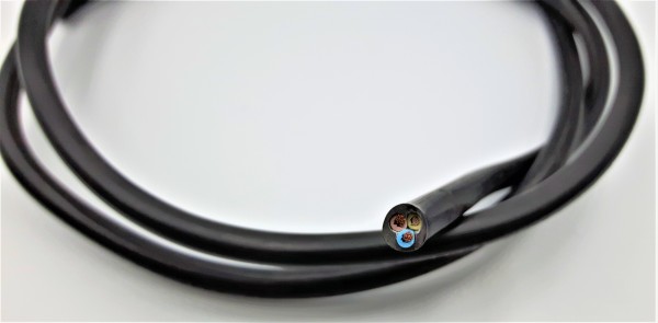 3 Core pvc Flex Electrical Cable 0.75mm BLACK