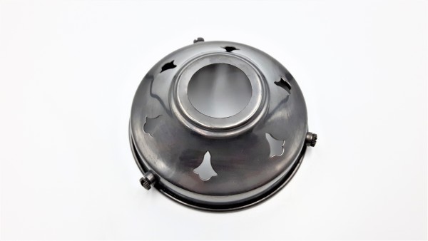 ANTIQUE DARK BRONZE GALLERY - GLASS SHADE HOLDER WIDTH 83MM OR 3 1~4 INCH