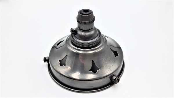 ANTIQUE DARK BRONZE GALLERY - GLASS SHADE HOLDER WIDTH 83MM OR 3 1~4 INCH