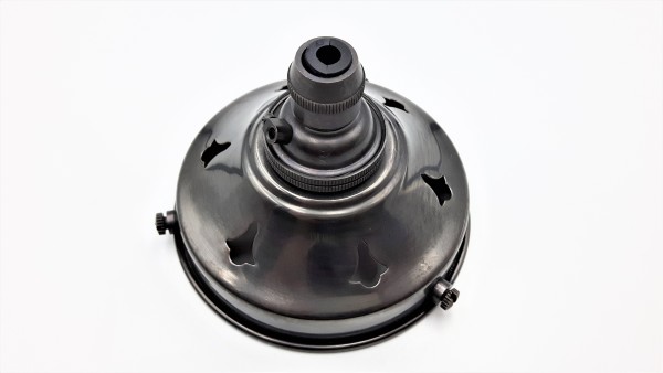 ANTIQUE DARK BRONZE GALLERY - GLASS SHADE HOLDER WIDTH 83MM OR 3 1~4 INCH