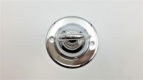 CHANDELIER HOOK CEILING PLATE IN CHROME PLUS 1 METRE OF GOTHIC CHAIN