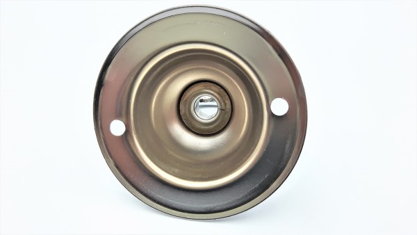 CHANDELIER HOOK CEILING PLATE IN CHROME PLUS 1 METRE OF GOTHIC CHAIN