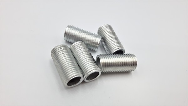 Hollow Rod M10 x 15mm Zinc Plated All thread rod Pack of 5