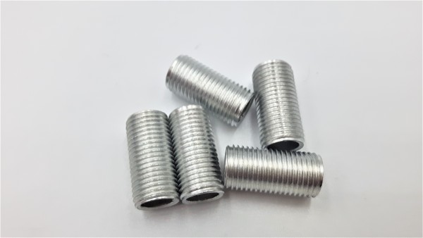 Hollow Rod M10 x 15mm Zinc Plated All thread rod Pack of 5