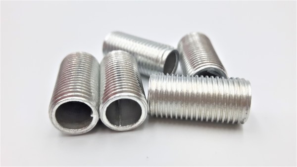 Hollow Rod M10 x 15mm Zinc Plated All thread rod Pack of 5