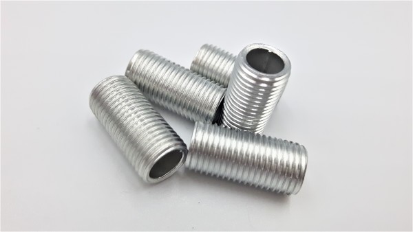 Hollow threaded rod, all thread M10 20mm length x 5 pieces