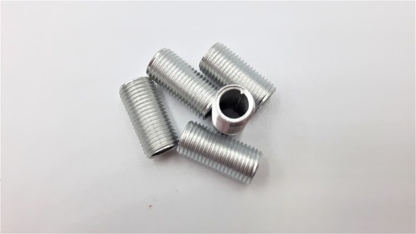 Hollow threaded rod, all thread M10 20mm length x 5 pieces