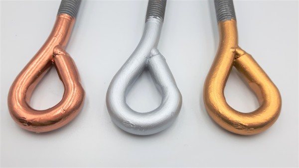 150mm Chandelier Hook Closed Loop Heavy Duty Hand Painted .. Choose Finish