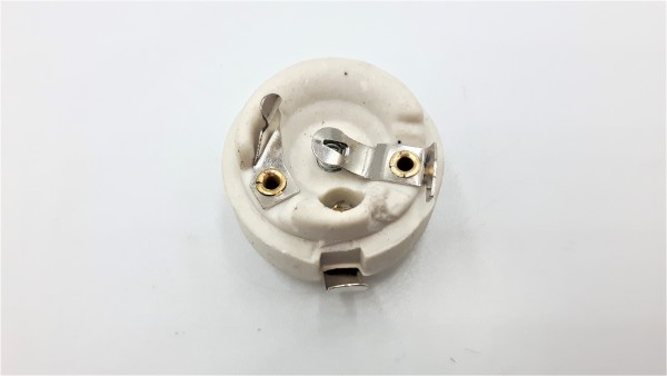 ES E27 lamp holder solid brass with matching cord grip various finishes