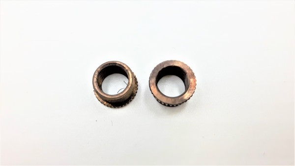 Solid brass ANTIQUE BRASS Reducers half inch male to 10mm female 