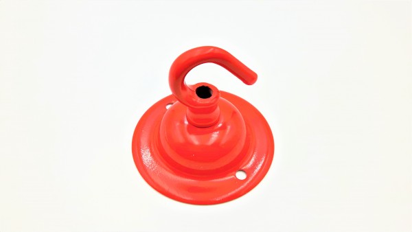 Red Ceiling Rose Hook Plate Hanging Suspension Fixing Plate