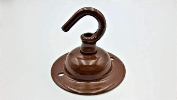 Brown Ceiling Rose Hook Plate Hanging Suspension Fixing Plate 