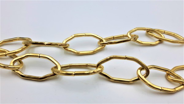 Gothic Style Brass Plated Chandelier Chain 10kg Max Load