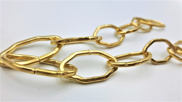 Gothic Style Brass Plated Chandelier Chain 10kg Max Load