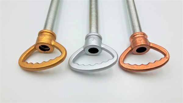 Ceiling light balancing hook and stem