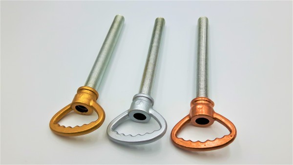 Ceiling light balancing hook and stem