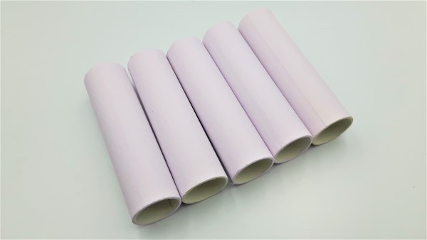 Candle Tubes Lilac Tube Card 100mm x 24mm 