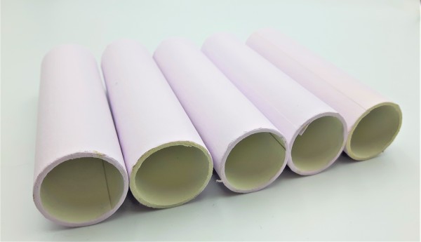 Candle Tubes Lilac Tube Card 100mm x 24mm 