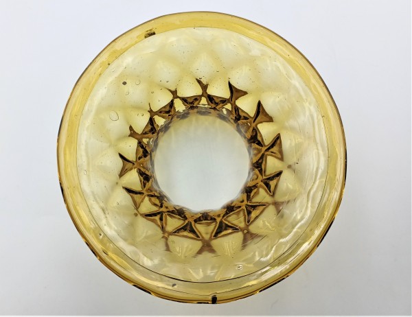 Venetian Chandelier Glass Stem Spacer Gold 110mm Width  