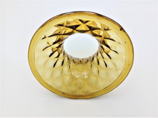 Venetian Chandelier Glass Stem Spacer Gold 110mm Width  