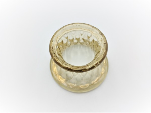 Venetian Chandelier glass stem spacer gold 83mm width 