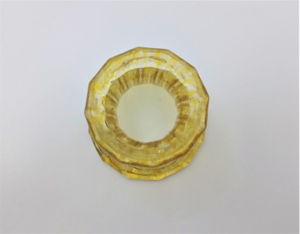 Venetian Chandelier glass stem spacer gold 65mm width 